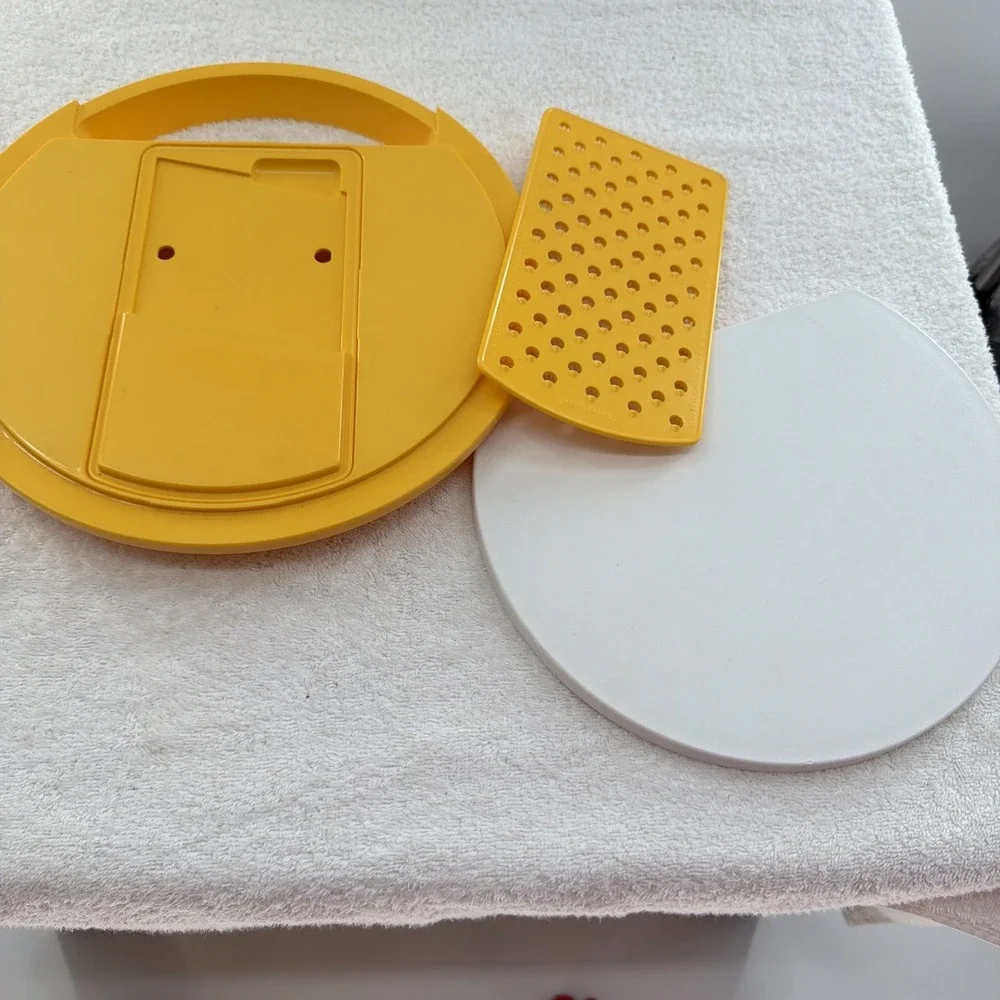 Lot Of Vintage Tupperware 18 Pieces Total Including Butter Holder Pitcher Labels